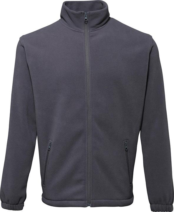 2786 FleeceJacke mit durchgehendem Reissverschluss