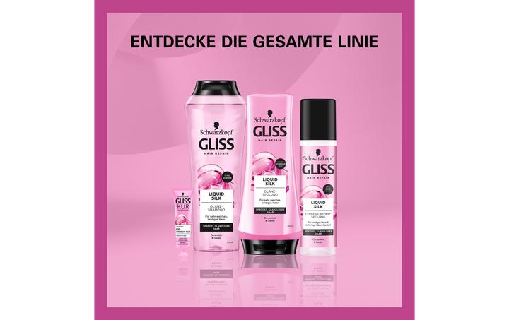 Produktbild Schwarzkopf Shampoo Liquid Silk 250 ml (250 ml, Flüssiges Shampoo)