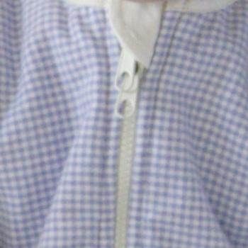 Immagine prodotto Zizzz Sacco a pelo per neonati Vichy Blue (70 cm)