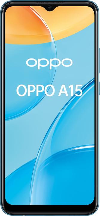 Produktbild OPPO A15 (32 GB, Mystery Blue, 6.52", Dual SIM, 13 Mpx, 4G)