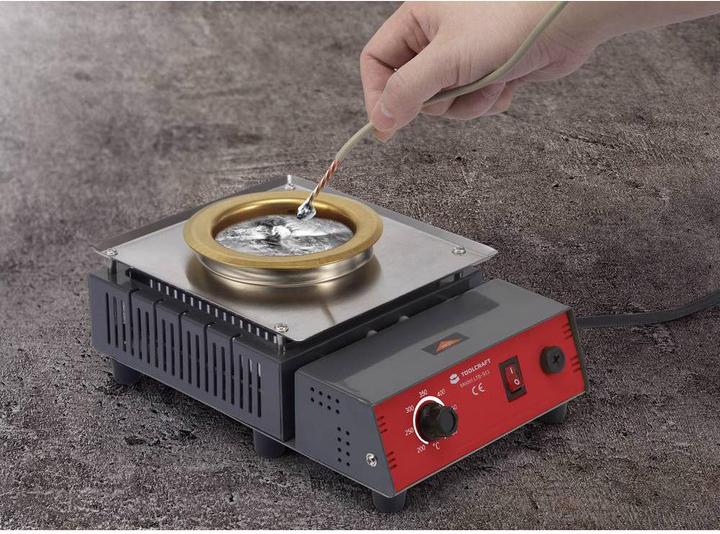 Produktbild Toolcraft Lötbad Bleifrei 1350 g 80 mm (Lötbad)