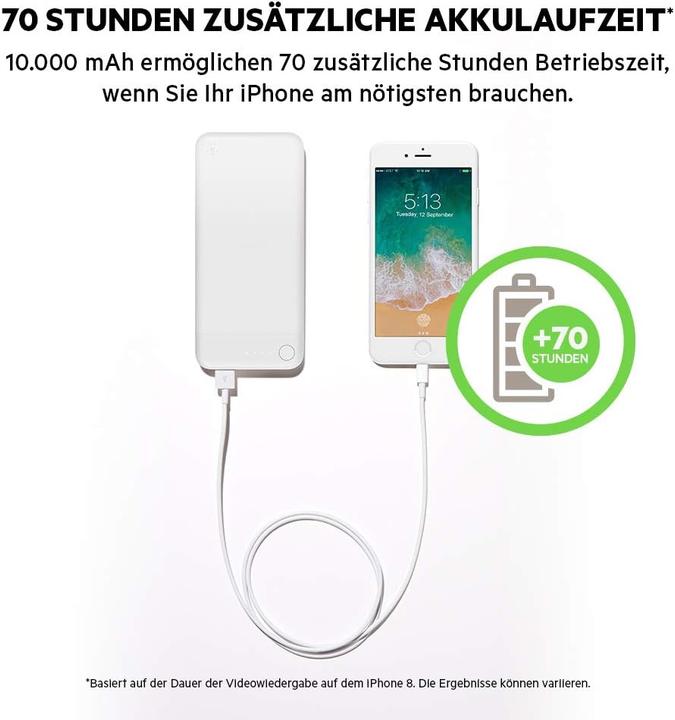 Produktbild Belkin Lightning Boost Charge (10000 mAh, 12 W, 37 Wh)