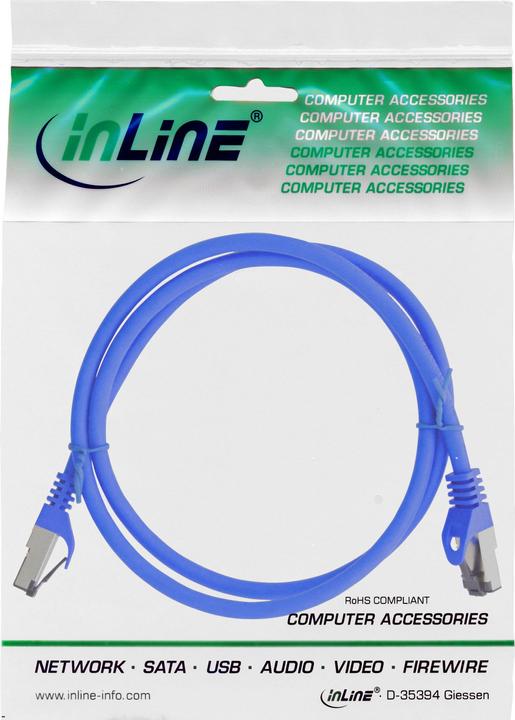 Actual product image InLine Patch cable (S/FTP, CAT8.1, 2 m)