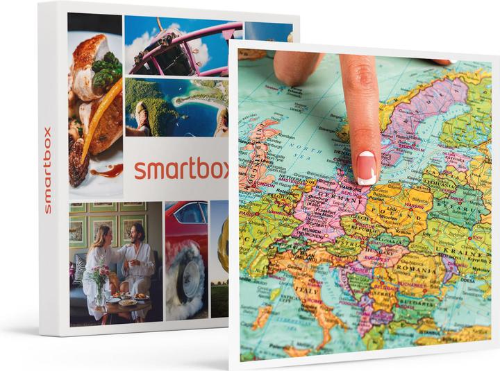 Produktbild Smartbox Überraschungsreise mit 2 Übernachtungen in Europa inklusive Flug (2 Pers.)