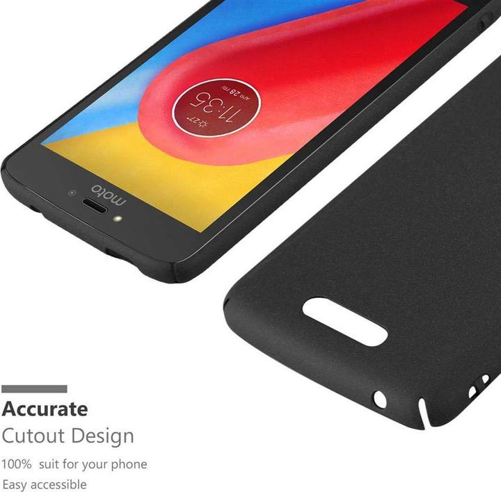 Image du produit Cadorabo Couverture rigide Frosty Cover (Motorola Moto C)