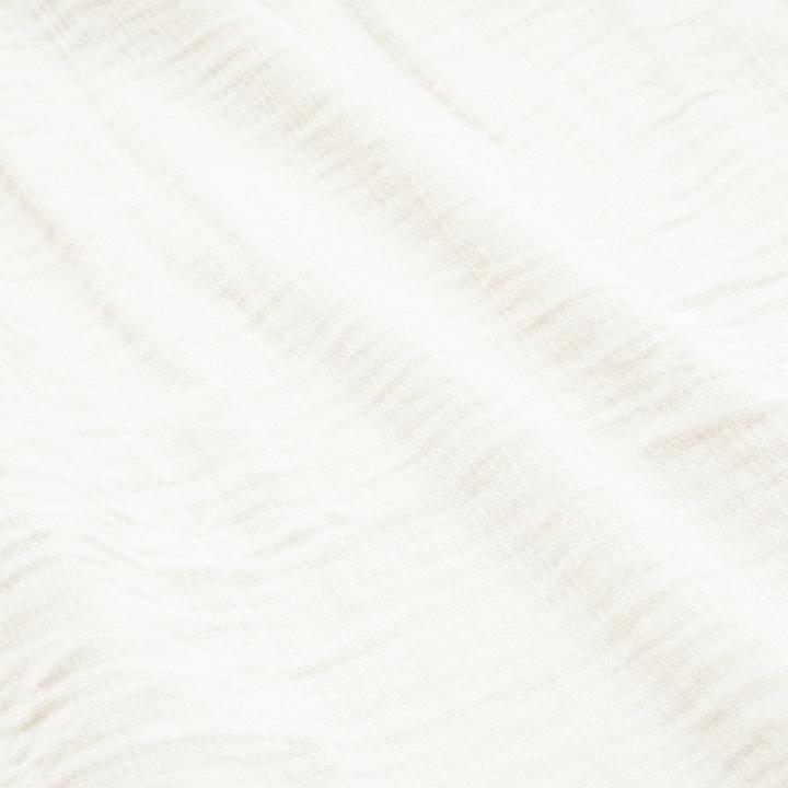 Actual product image Julius Zöllner Fixed Sheet Muslin 60 x 120 cm, Ivory (60 x 120 cm)