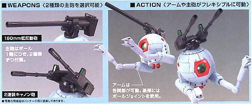 Immagine prodotto Bandai GUNDAM - HGUC 1/144 RB-79 Ball - Model Kit
