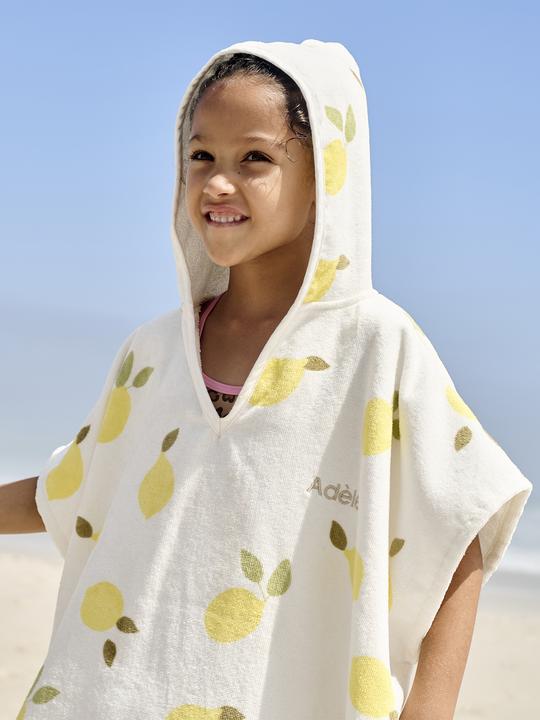 Image du produit Vertbaudet Poncho de bain enfant en coton recyclé, personnalisable (128)