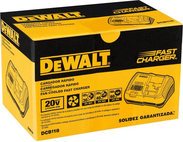 Actual product image DeWalt Charger FLEXVOLT for LiIon slide batteries (10.8 V)