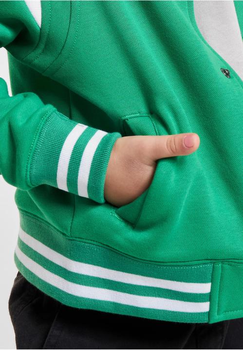 Immagine prodotto Urban Classics Giacca felpata College da ragazzo con inserti (158)