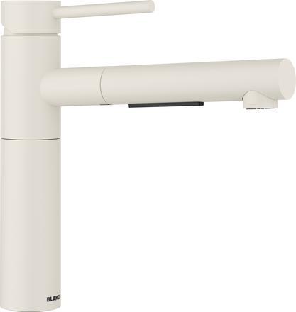 Blanco ALTA-S II | Stainless steel soft white | High pressure | With pull-out hose | Backflow preventer