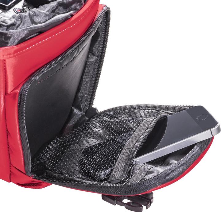 Actual product image mantona Premium colt bag red (Camera shoulder bag, Kamera Bereitschaftstasche, 5.85 l)