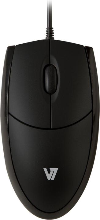 Produktbild V7 Mouse Optical All Black (Kabelgebunden)