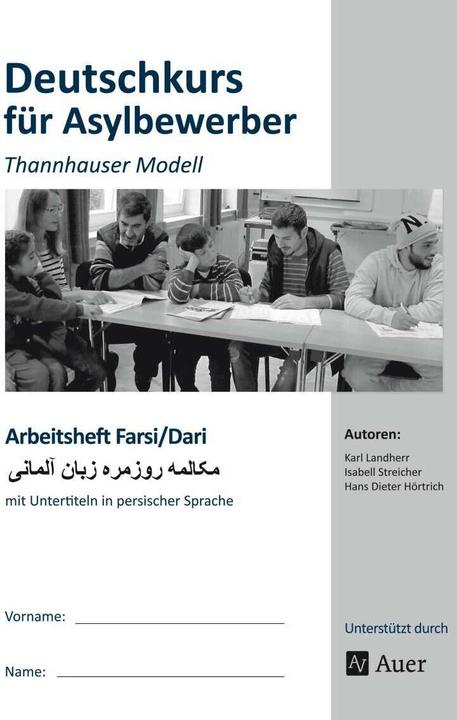 Actual product image Arbeitsheft Farsi/Dari - Deutschkurs Asylbewerber (German, K. Lord of the land, I. Strings, H. D. Hörtrich, 2024)