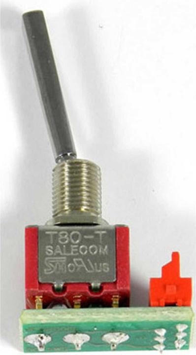 Actual product image Jeti 3-Stage switch long duplex DC-16 (8595245910501)