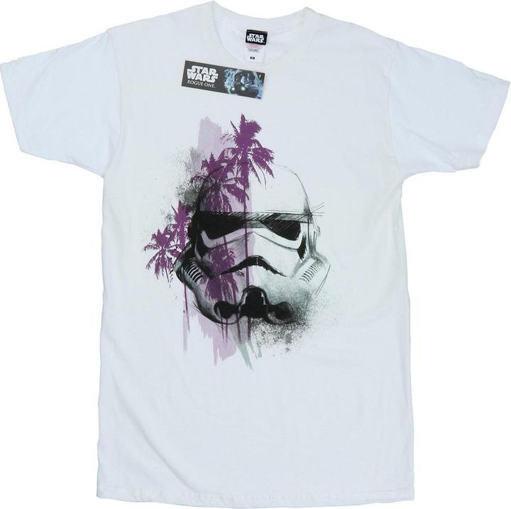 Star Wars Rogue One Stormtrooper Palm Trees TShirt