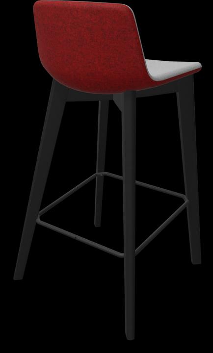 Grigio, Frassino tinto di nero, Nero, melange rosso