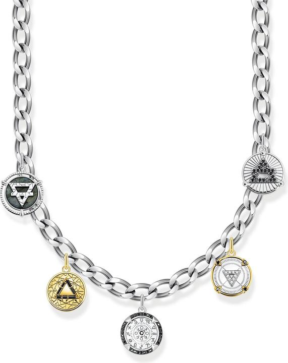Produktbild Thomas Sabo Halskette mit Coins Elements of Nature Silber (925er Silber, 50 cm)