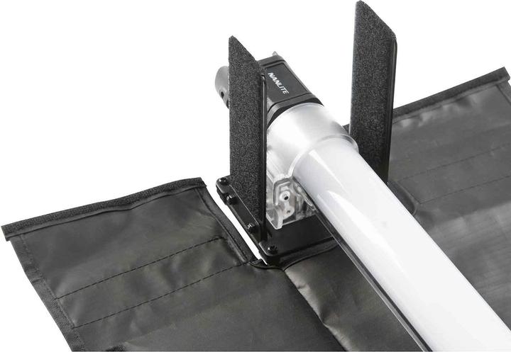 Actual product image Nanlite Barndoor with straightening grid (PavoTube II 15C) (Latticework)