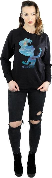 Immagine prodotto Disney Princess Ariel Filled Silhouette Felpa Donna (XXL)