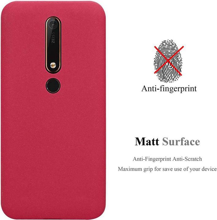 Produktbild Cadorabo TPU Frosted Cover (Nokia 6.1)