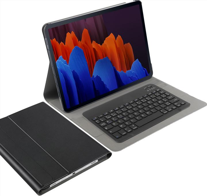 Cazy Keyboard case compatible with Samsung Galaxy Tab S7 FE/Tab S7 Plus - Protective case with magnetic (Galaxy Tab S7 FE)