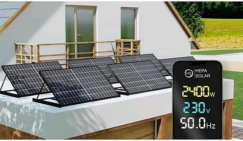 Produktbild Hepa Solar Preimuim Komplettkraftwerk (800 W)