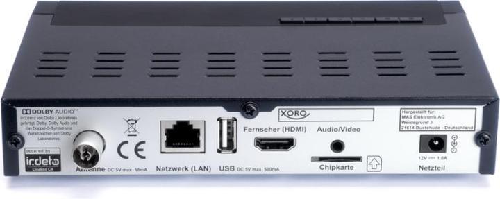 Actual product image Xoro HRT 8770 Twin (1000 GB, DVB-T2, Hard drive)