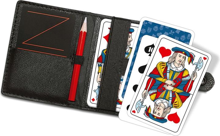 Produktbild Jasskarten mit französischen Motiven im Mini-Etui (Französisch, Deutsch)
