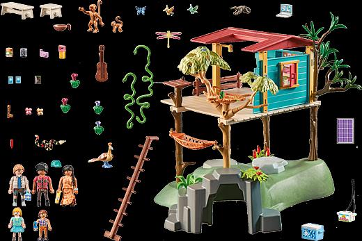 Actual product image Playmobil Family tree house (71013, Playmobil Wiltopia)