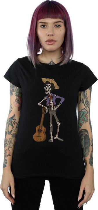 Immagine prodotto Disney Coco Hector With Guitar Maglietta Donna (L)