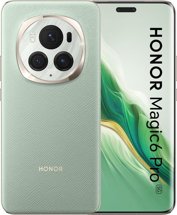 Image du produit Honor Magic6 Pro (512 Go, Epi Green, 6.80", Double SIM, 50 Mpx, 5G)