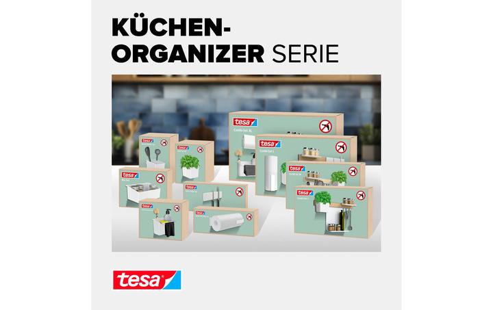 Actual product image tesa Kitchen organiser combi set S for gluing, installation without drilling