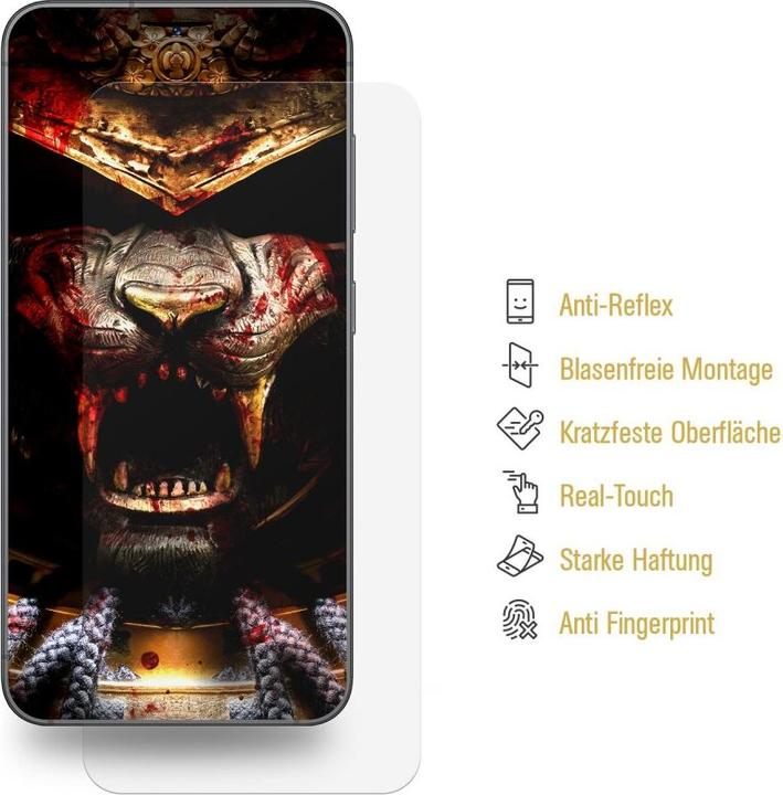 Produktbild Protectorking 6x echtes Tempered 9H Panzerhartglas 3D KLAR (6 Stück, Huawei Y635)