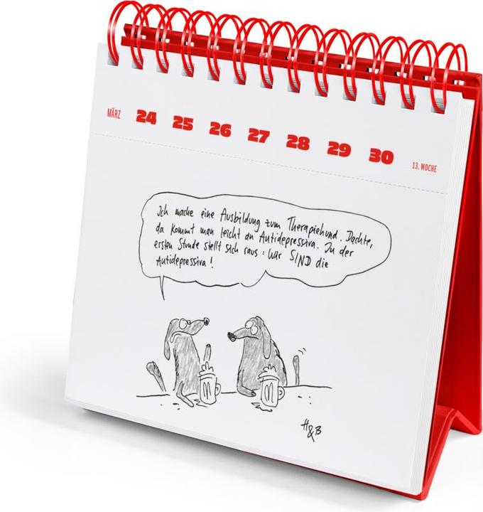 Produktbild Hauck & Bauer Postkartenkalender 2025 (Deutsch)