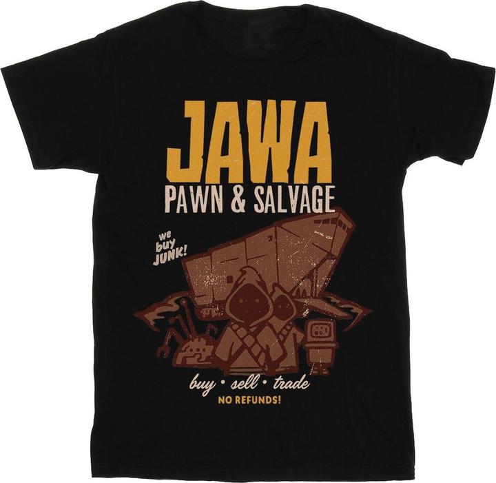 Actual product image Star Wars Mens Jawa Pawn And Salvage T-Shirt (3XL)