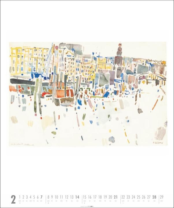 Immagine prodotto Oskar Koller - Farben und Formen Kalender 2026 - Farben und Formen (46 x 55 cm, Tedesco)