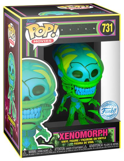 Produktbild Funko POP! Alien Xenomorph Lumière Noire Exclusive 2023