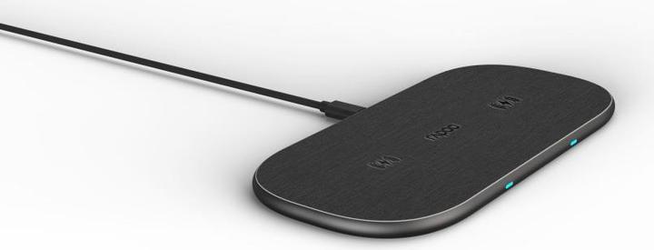 Actual product image Rapoo QI Dual Wireless Charging Pad XC260, 20W, Grey (10 W)
