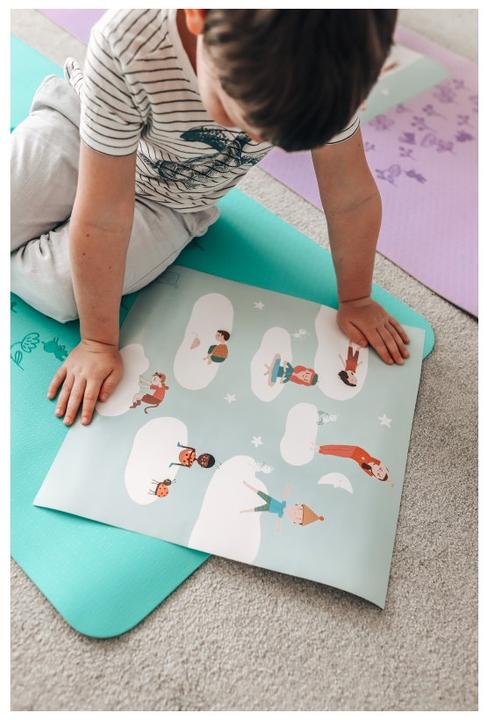 Produktbild Buki eco Kinder-Yogamatte 61 x 150 cm Grün