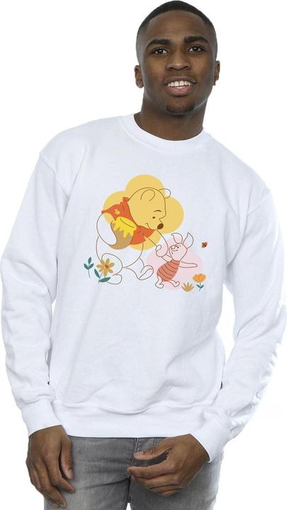 Actual product image Disney Mens Winnie The Pooh Piglet Sweatshirt (M)