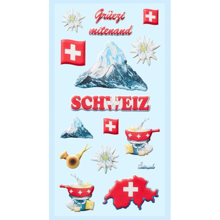 Immagine prodotto Hobby Fun Motivo adesivo Svizzera 1 foglio