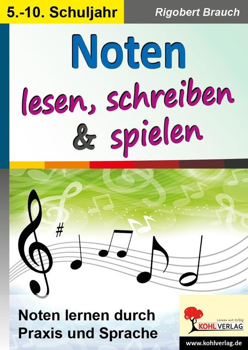 Image du produit Noten lesen, schreiben & spielen (Allemand, Rigobert Brauch, 2019)