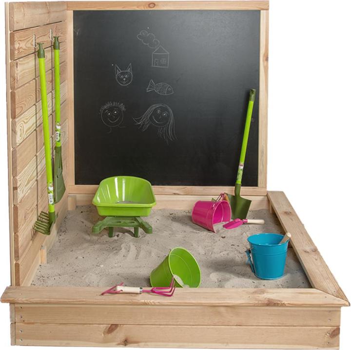 Produktbild Esschert Design Ecksandkasten mit Tafel