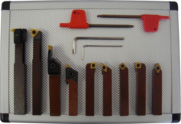 Actual product image Paulimot Turning tool set with indexable inserts, 8 mm, 9-piece (10.80 mm)