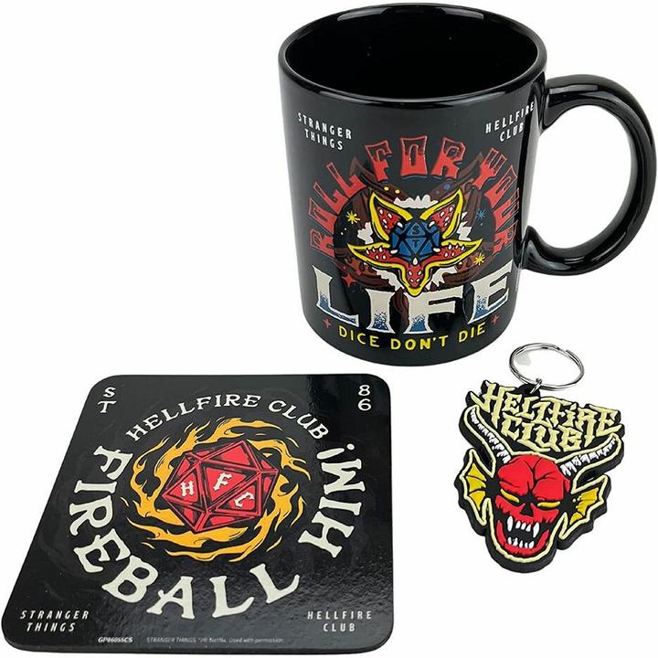 Actual product image Pyramid Stranger Things: Hellfire - Gift Set (250 ml, 1 x)
