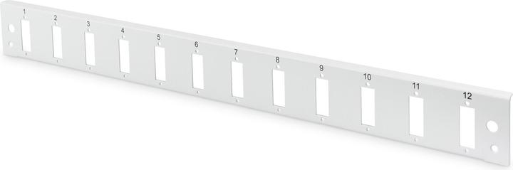 Produktbild Digitus Glasfaser Spleissbox Frontblende, Schnellverschluss, 12x SC DX, 1HE