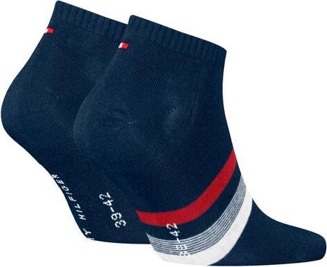 Immagine prodotto Tommy Hilfiger Socken Söckchen 2P Marineblau (Confezione da 2, 43 - 46)