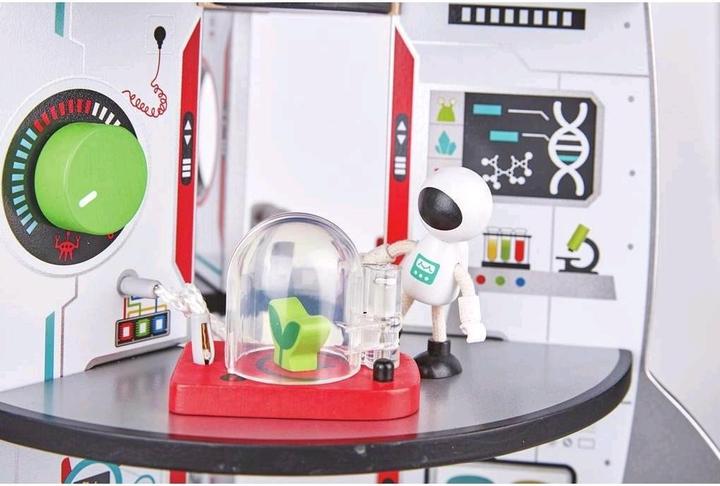 Actual product image Hape four-stage rocket