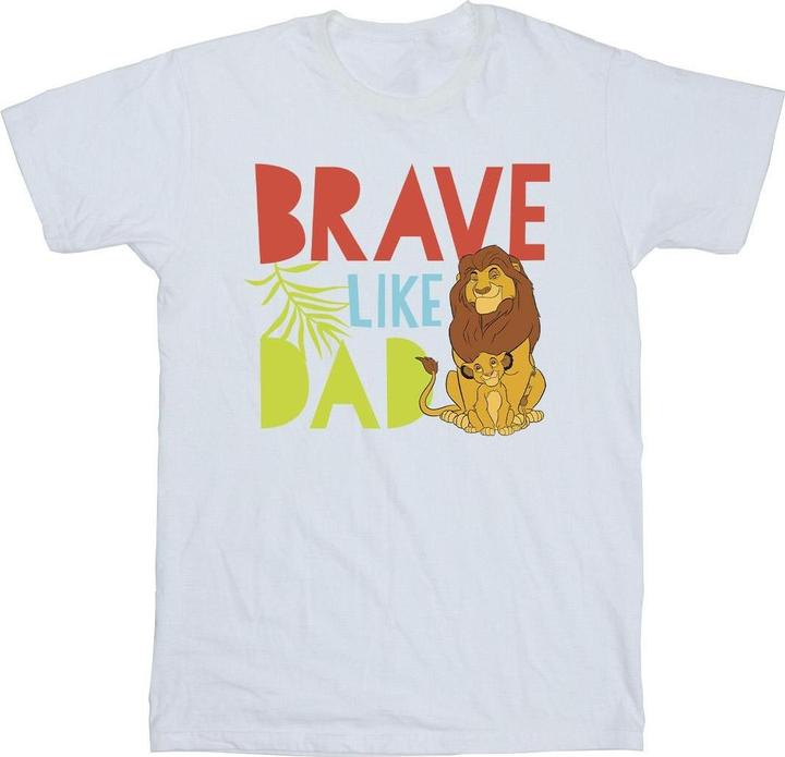 Disney The Lion King Brave Like Dad TShirt (XXL)
